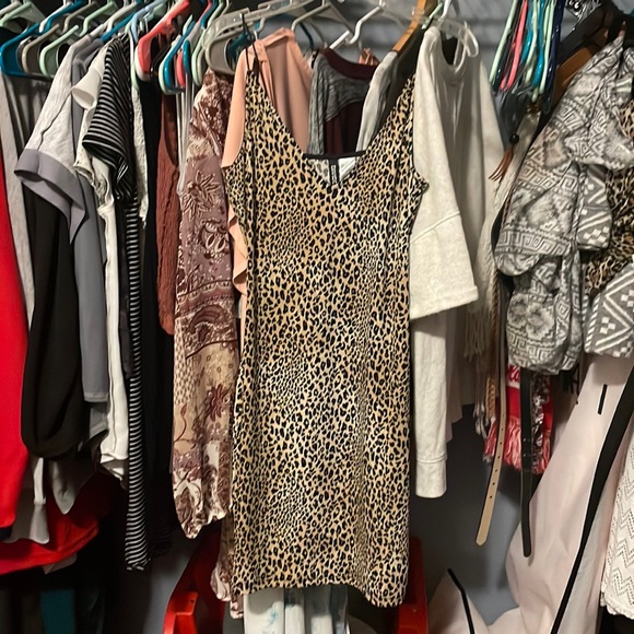 Women’s leopard print bodycon dress - Picture 3 of 3